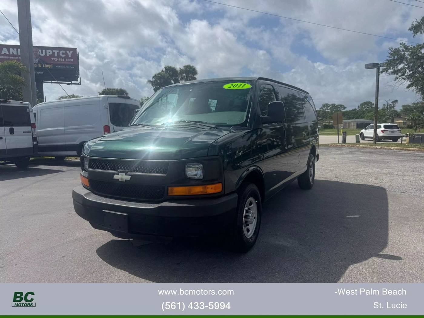 2011 Chevrolet Express Cargo Van Base — Cargo Van — 114,107 mi — port st lucie, FL