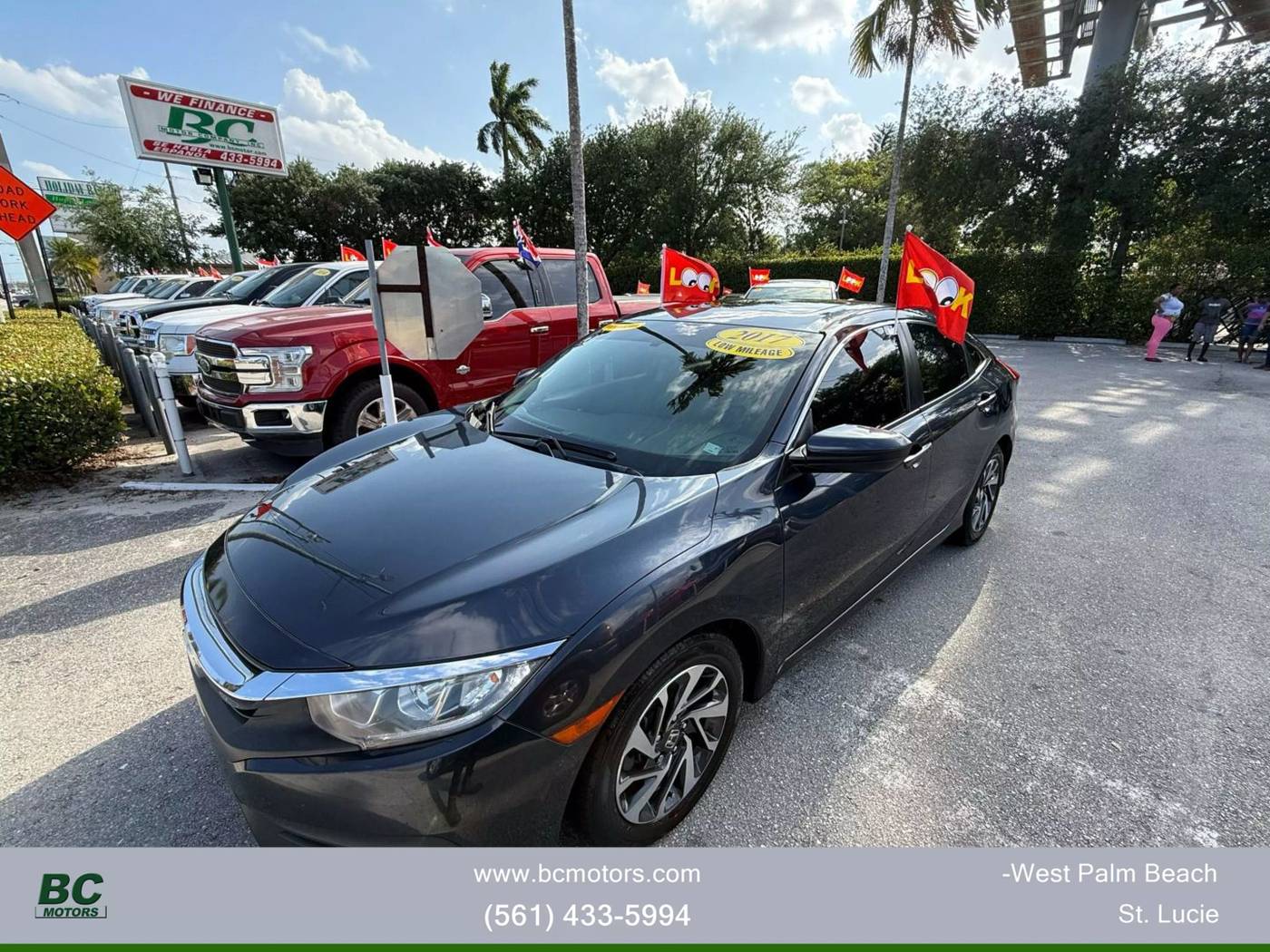 2017 Honda Civic EX — Sedan — 67,483 mi — port st lucie, FL