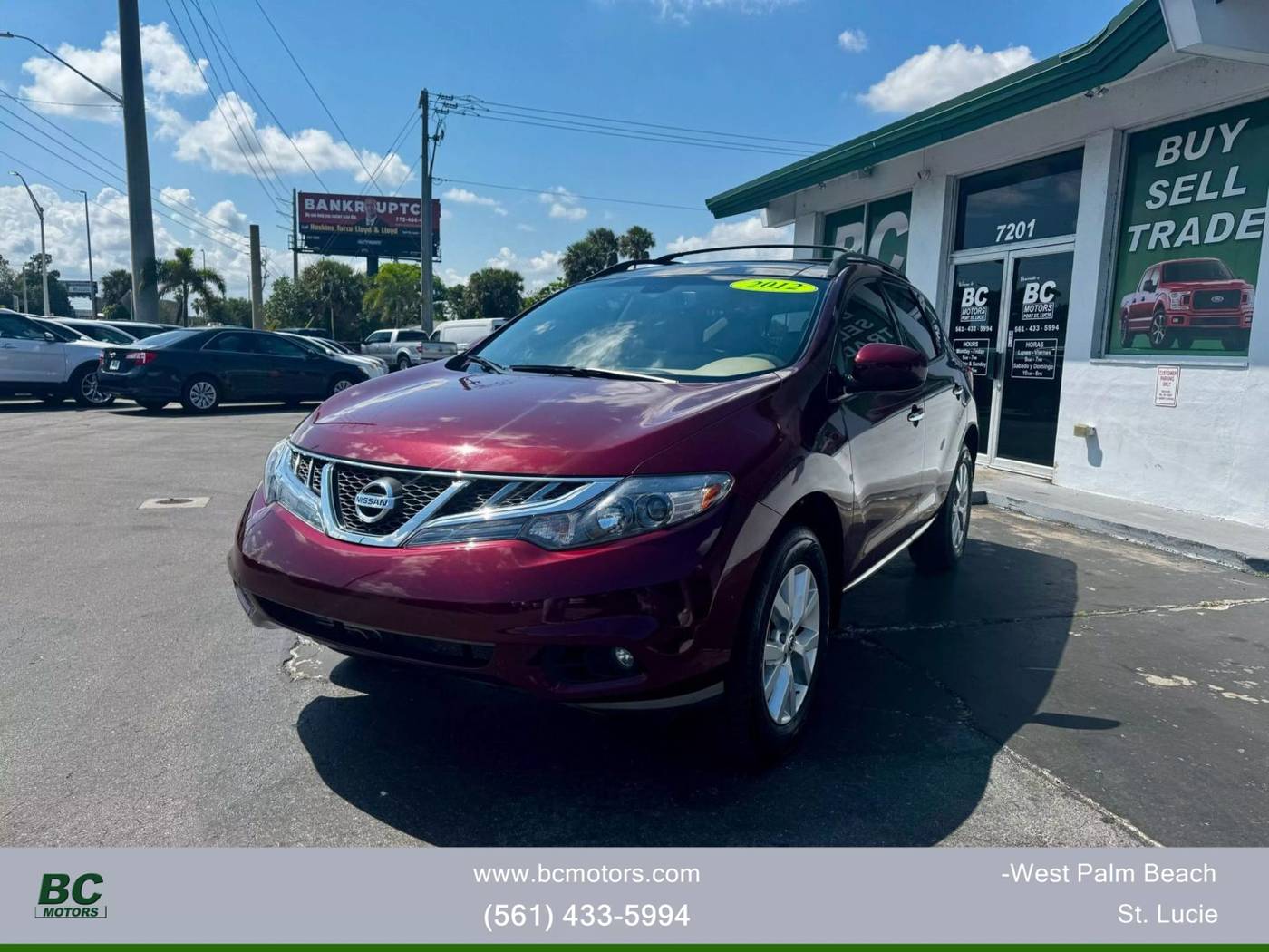 2012 Nissan Murano SL — SUV — 59,332 mi — port st lucie, FL