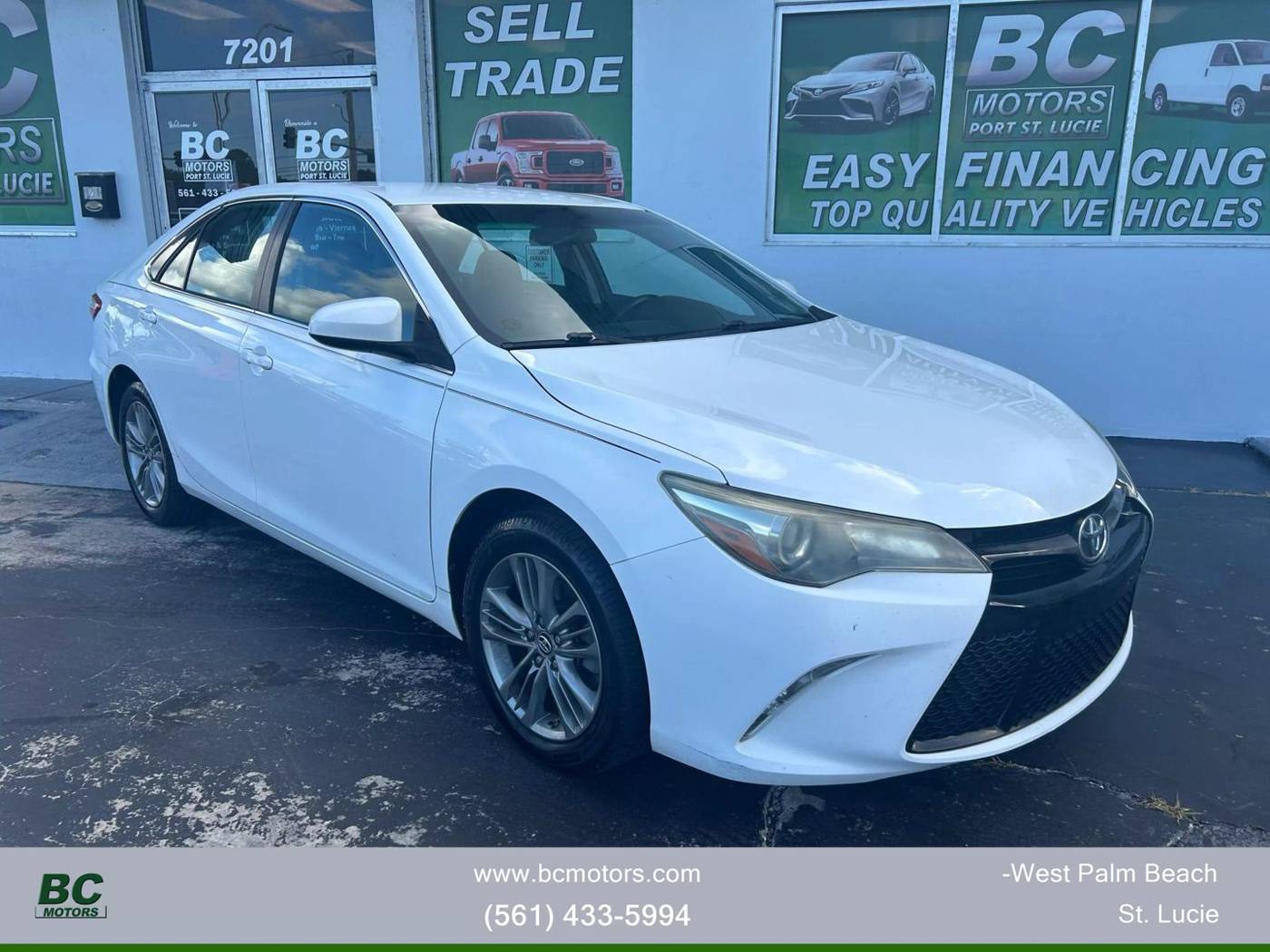 2016 Toyota Camry SE — Sedan — 77,785 mi — port st lucie, FL