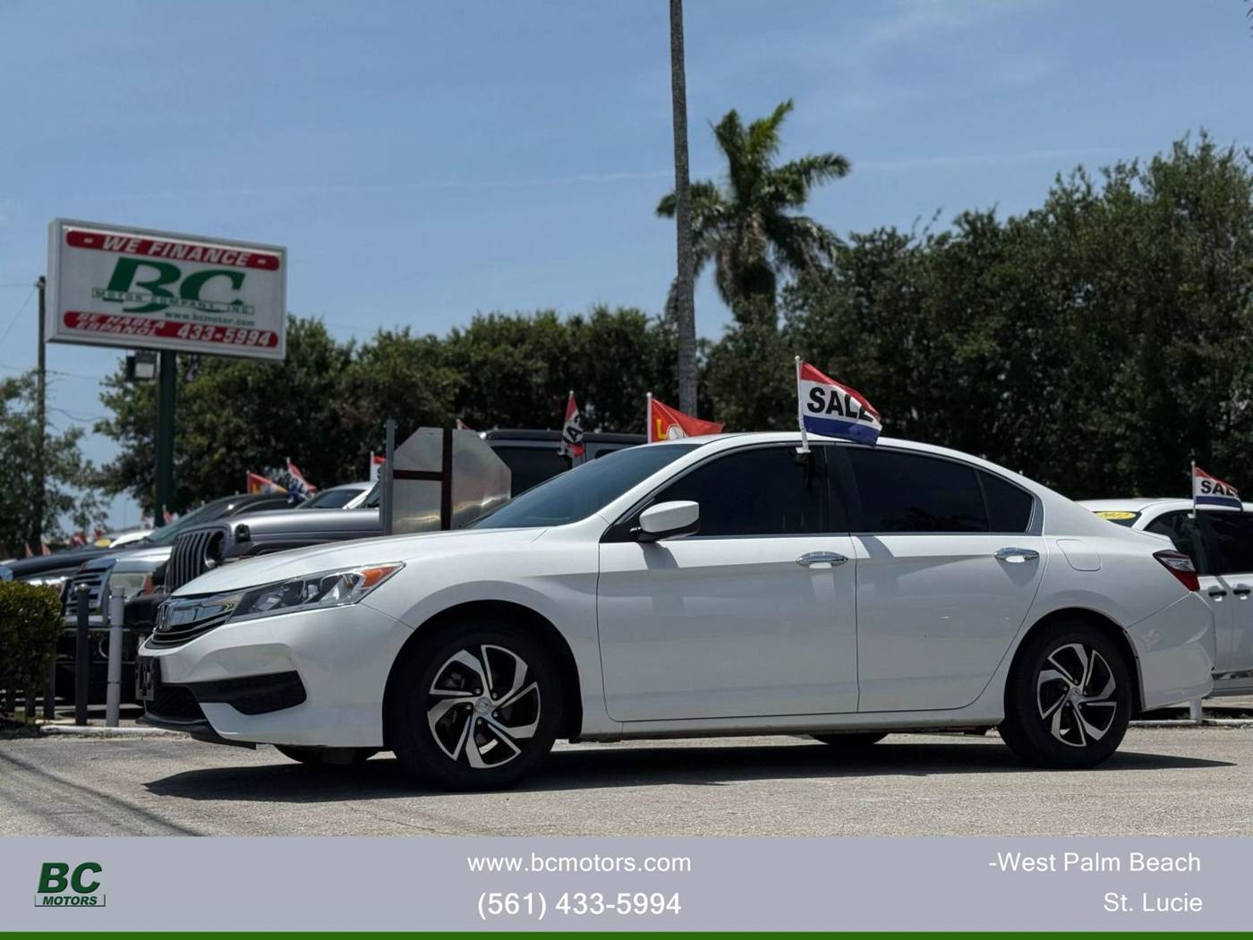 2016 Honda Accord LX — Sedan — 93,637 mi — port st lucie, FL