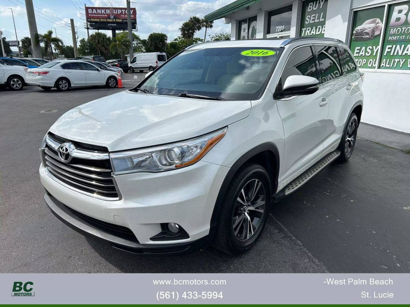 2016 Toyota Highlander XLE — SUV — 185,501 mi — port st lucie, FL