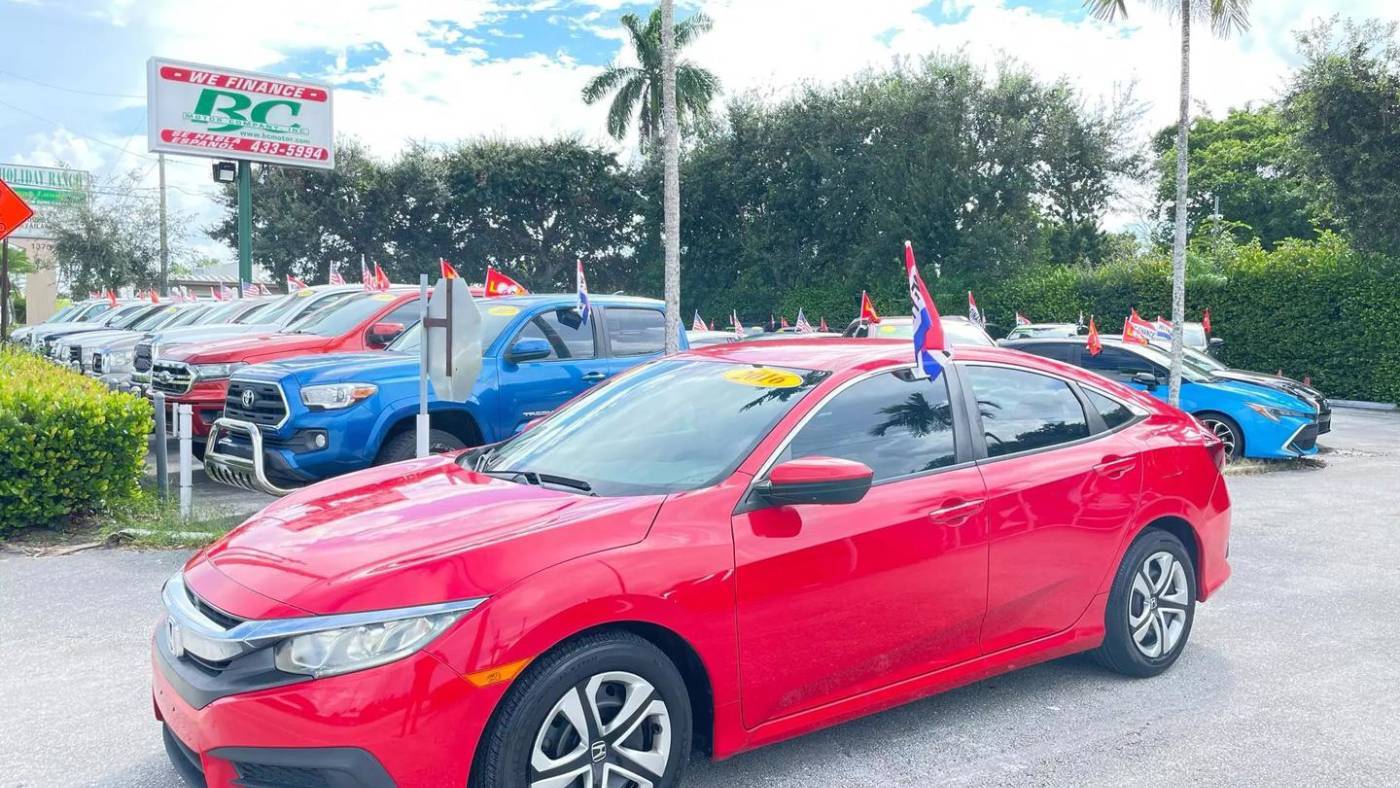 2016 Honda Civic LX — Sedan — 69,671 mi — port st lucie, FL