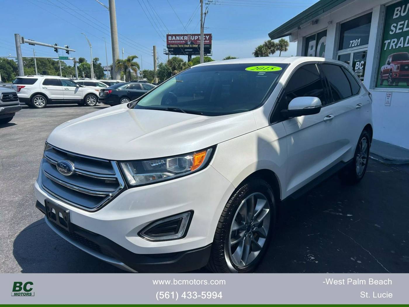 2015 Ford Edge Titanium — SUV — 91,008 mi — port st lucie, FL