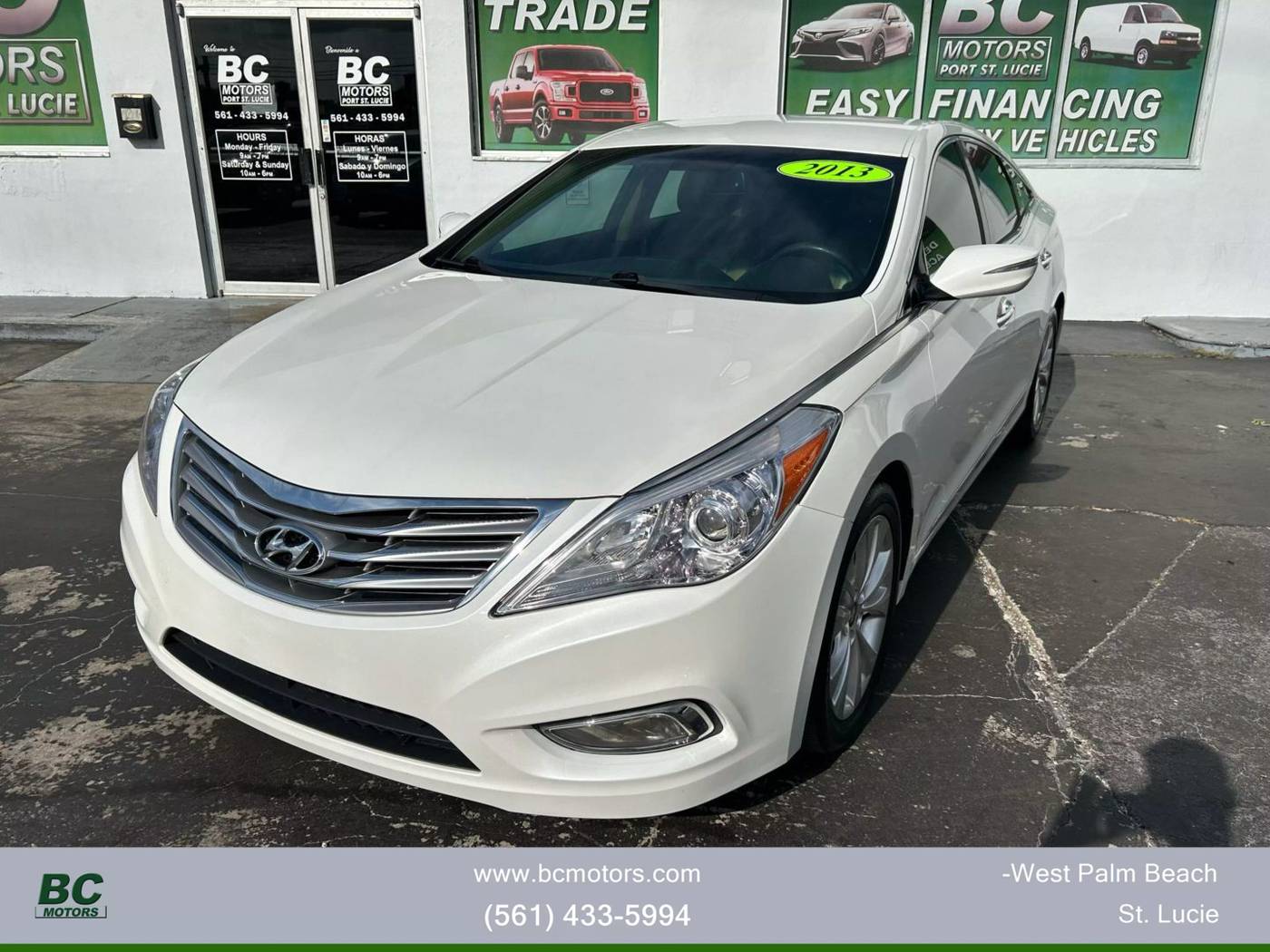 2013 Hyundai Azera Base — Sedan — 84,828 mi — port st lucie, FL