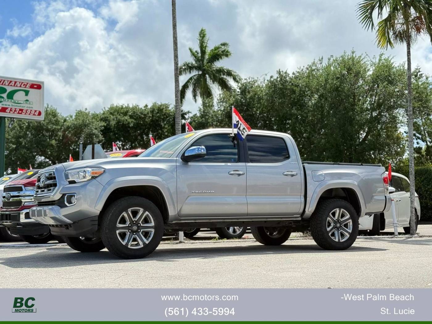 2016 Toyota Tacoma Limited — Pickup Truck — 80,144 mi — port st lucie, FL