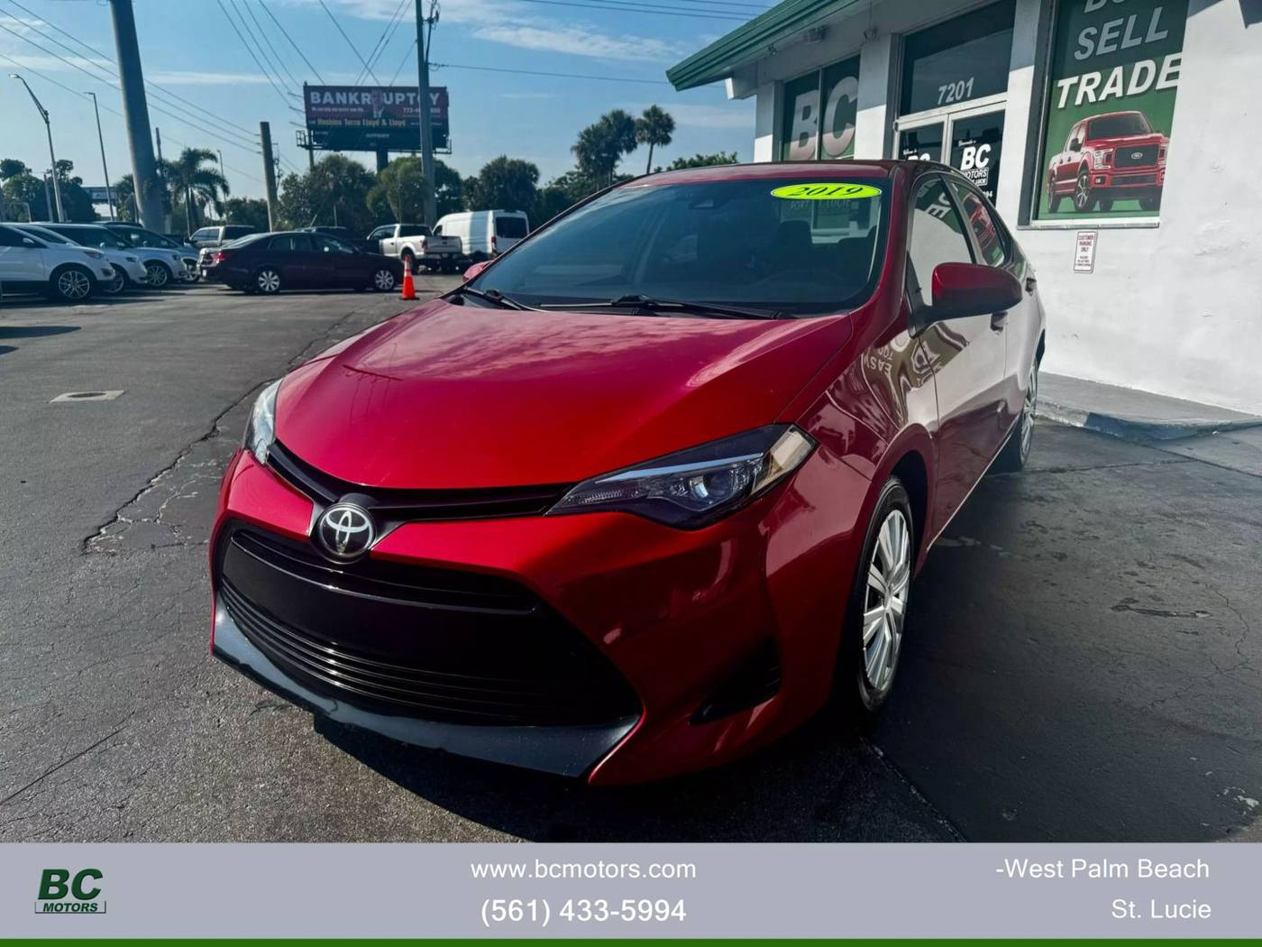 2019 Toyota Corolla LE — Sedan — 71,522 mi — port st lucie, FL