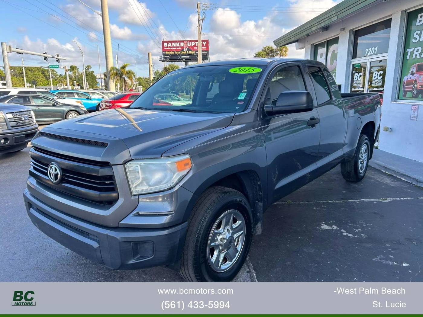 2015 Toyota Tundra SR — Pickup Truck — 121,520 mi — port st lucie, FL