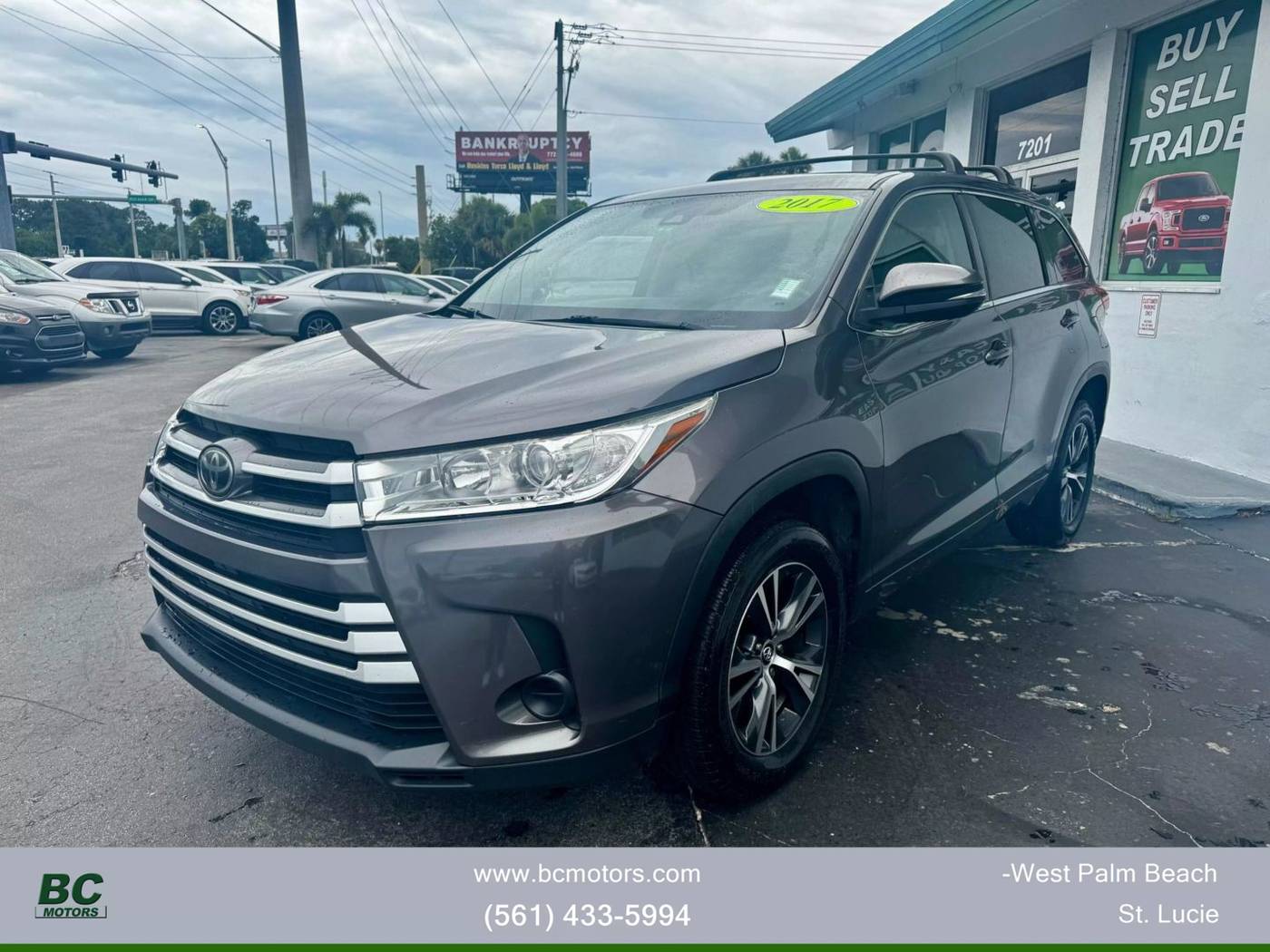 2017 Toyota Highlander LE — SUV — 134,633 mi — port st lucie, FL