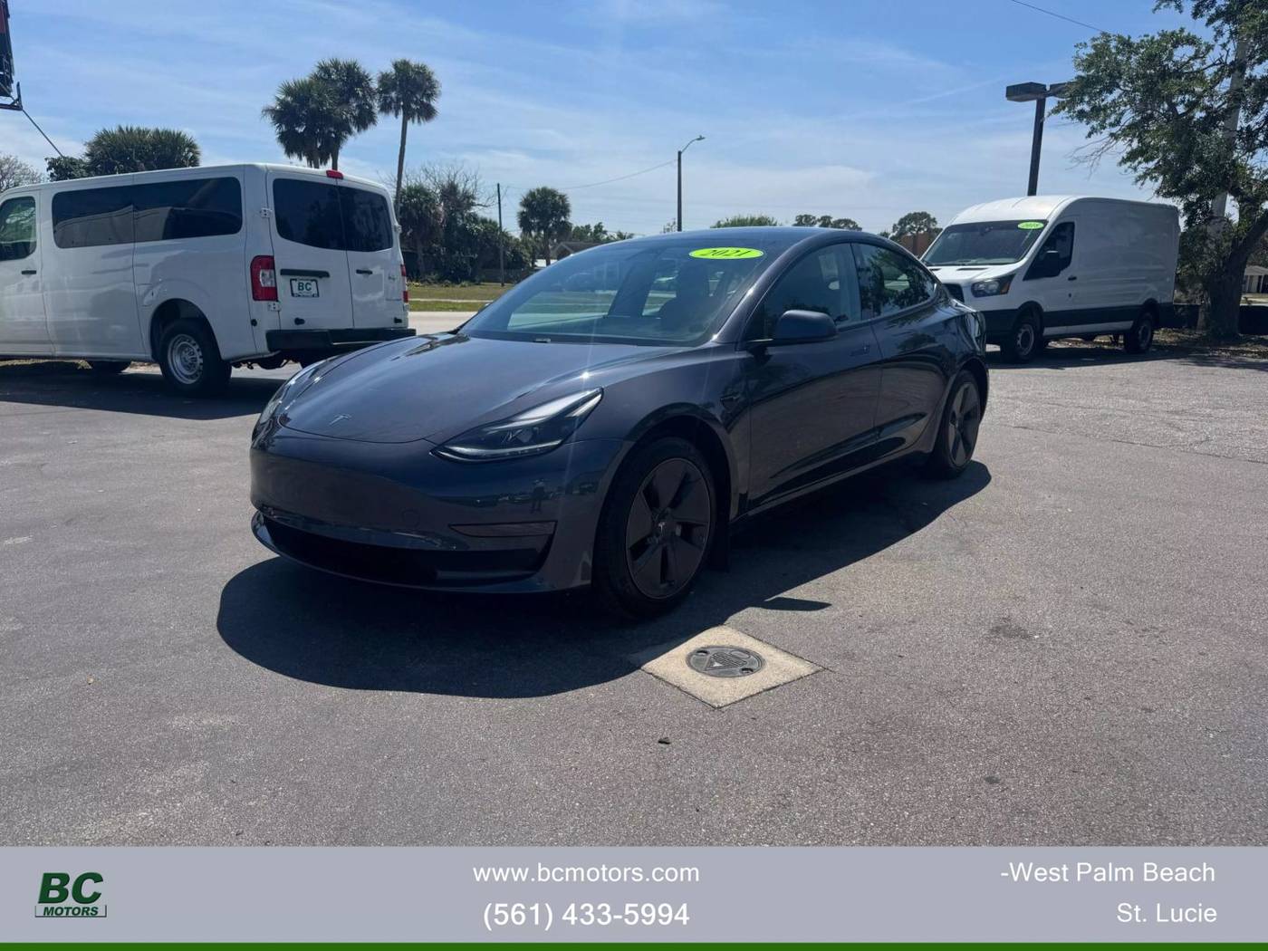 2021 Tesla Model 3 Standard Range Plus — Sedan — 56,970 mi — port st lucie, FL