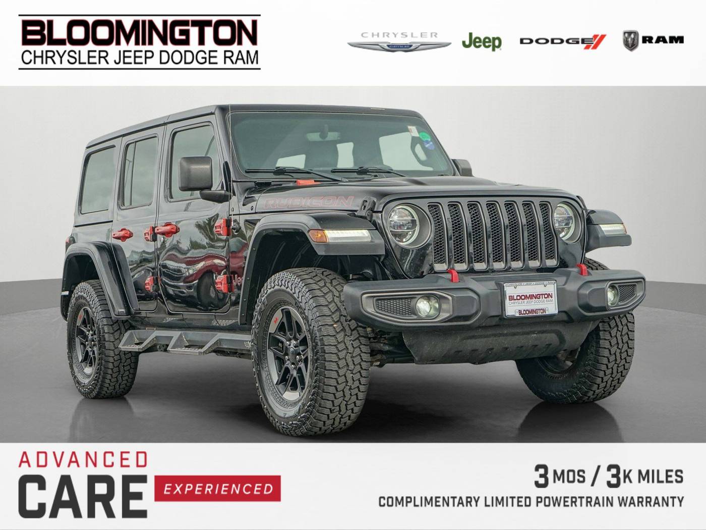 2018 Jeep Wrangler Rubicon — SUV — 95,365 mi — Bloomington, MN