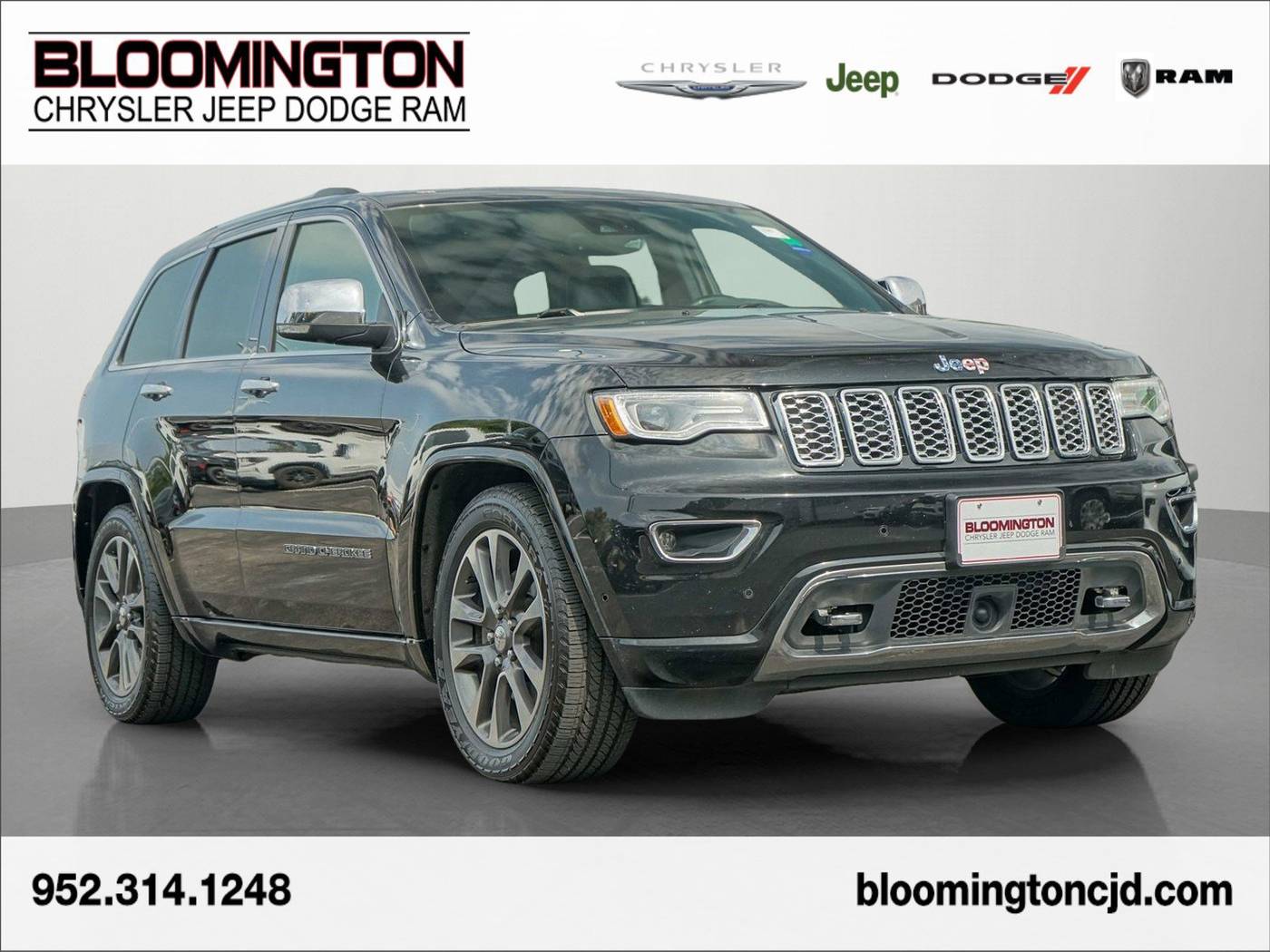 2017 Jeep Grand Cherokee Overland — SUV — 86,827 mi — Bloomington, MN