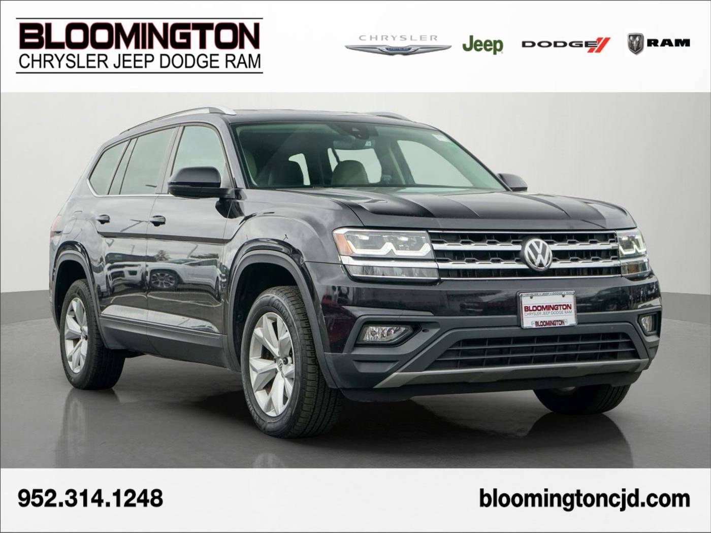 2018 Volkswagen Atlas SE with Technology — SUV — 101,634 mi — Bloomington, MN