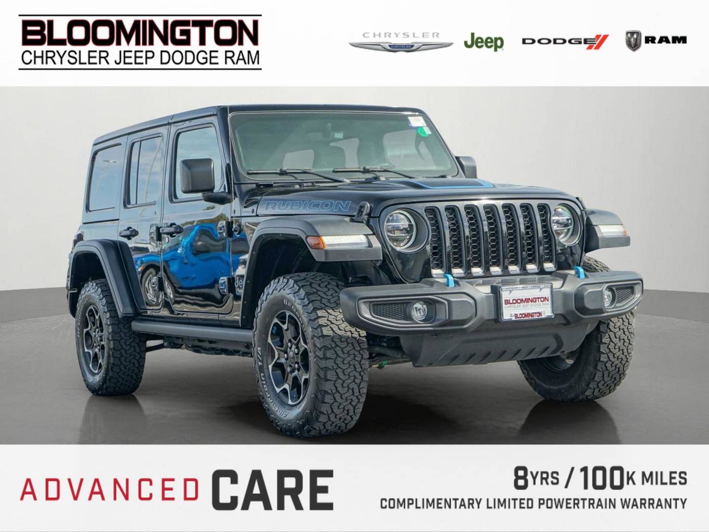2022 Jeep Wrangler Rubicon 4xe — SUV — 26,927 mi — Bloomington, MN