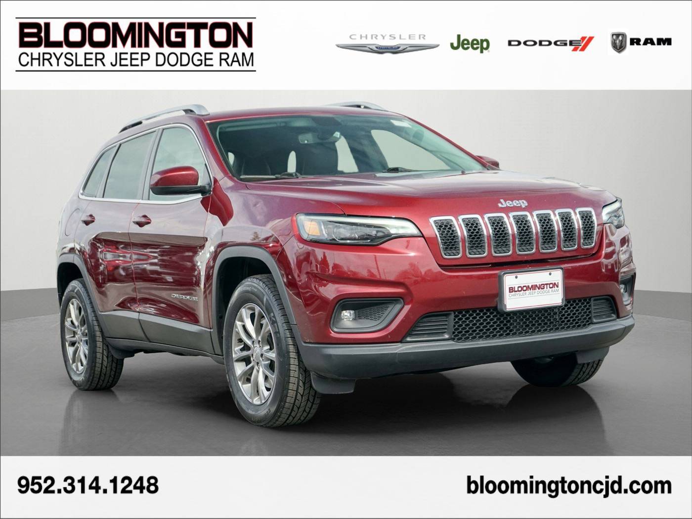 2019 Jeep Cherokee Latitude Plus — SUV — 114,182 mi — Bloomington, MN