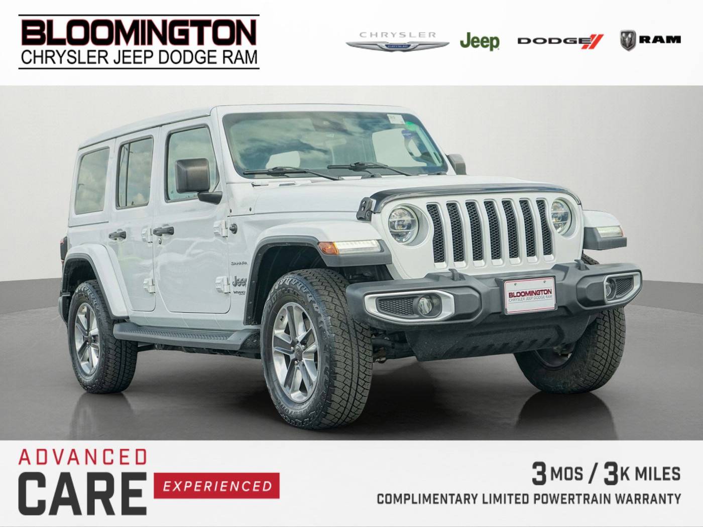 2019 Jeep Wrangler Sahara — SUV — 35,805 mi — Bloomington, MN