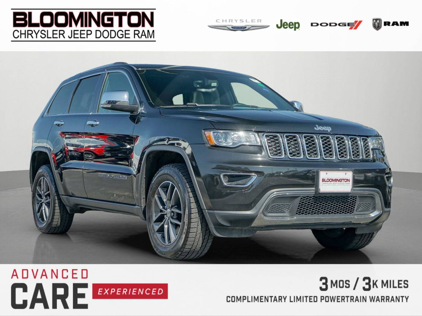 2017 Jeep Grand Cherokee Limited — SUV — 84,081 mi — Bloomington, MN