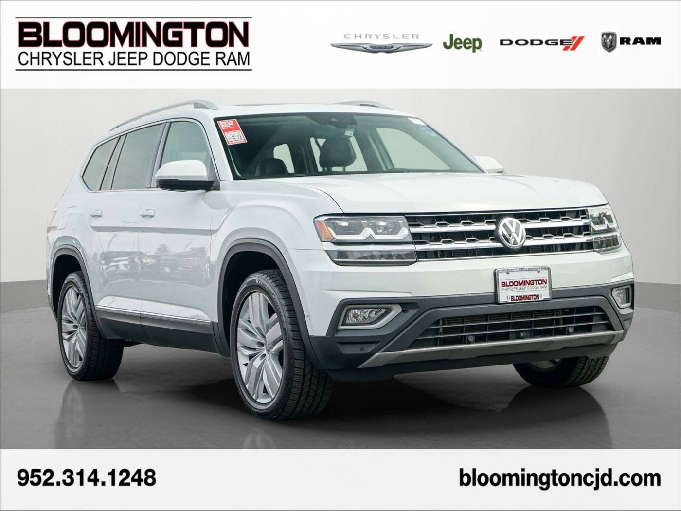 2018 Volkswagen Atlas SEL Premium — SUV — 72,159 mi — Bloomington, MN