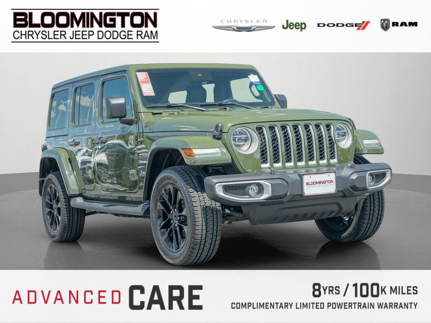 2021 Jeep Wrangler Sahara 4xe — SUV — 43,154 mi — Bloomington, MN