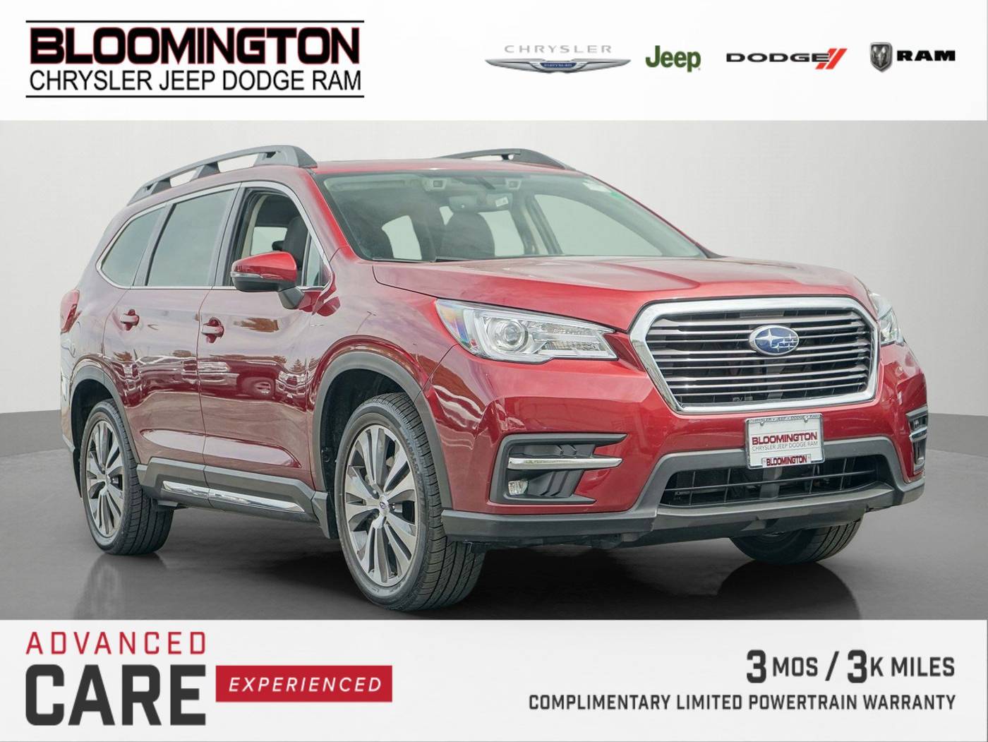 2021 Subaru Ascent Limited — SUV — 75,184 mi — Bloomington, MN