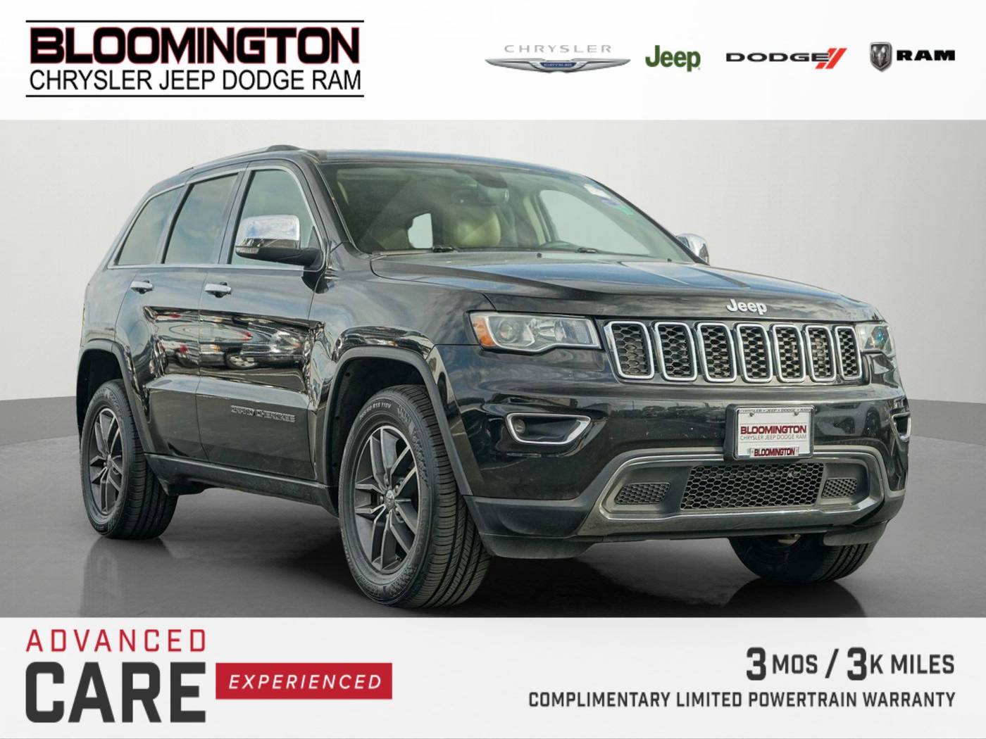 2018 Jeep Grand Cherokee Limited — SUV — 99,159 mi — Bloomington, MN