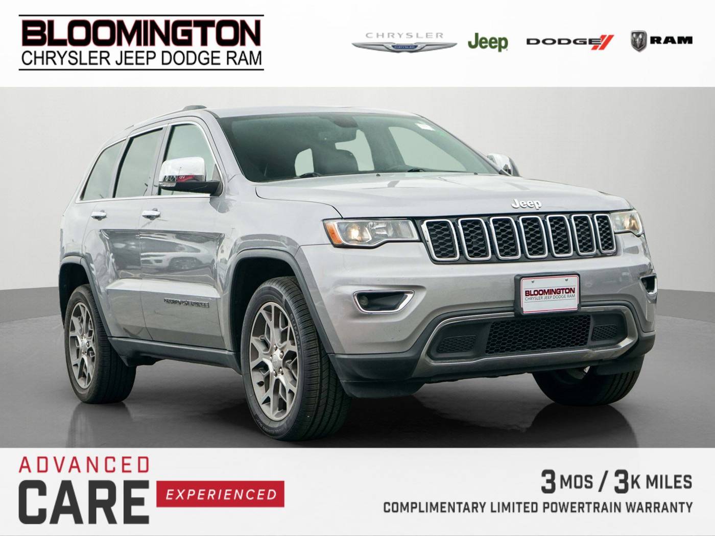 2020 Jeep Grand Cherokee Limited — SUV — 97,121 mi — Bloomington, MN