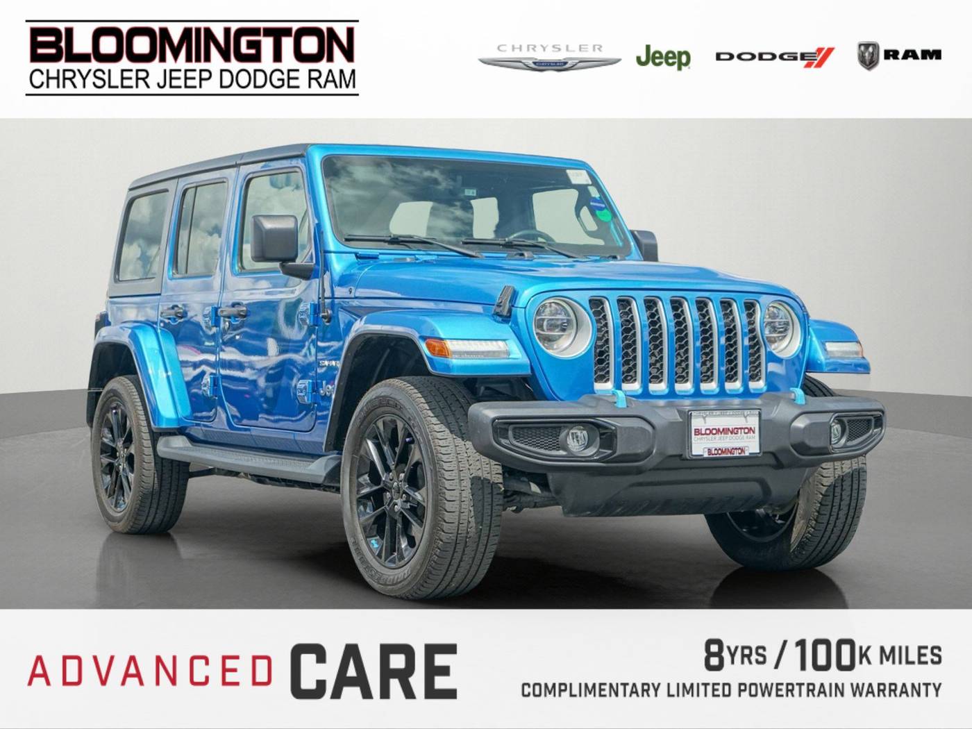 2022 Jeep Wrangler Sahara 4xe — SUV — 26,402 mi — Bloomington, MN