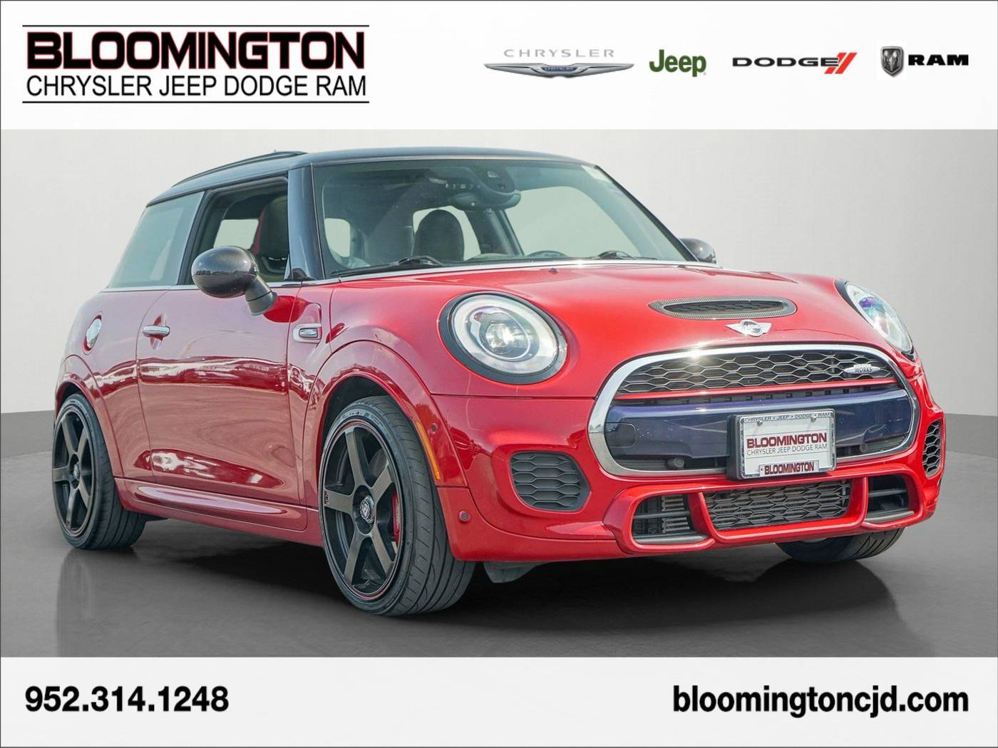 2017 MINI Hardtop John Cooper Works — Hatchback — 122,860 mi — Bloomington, MN