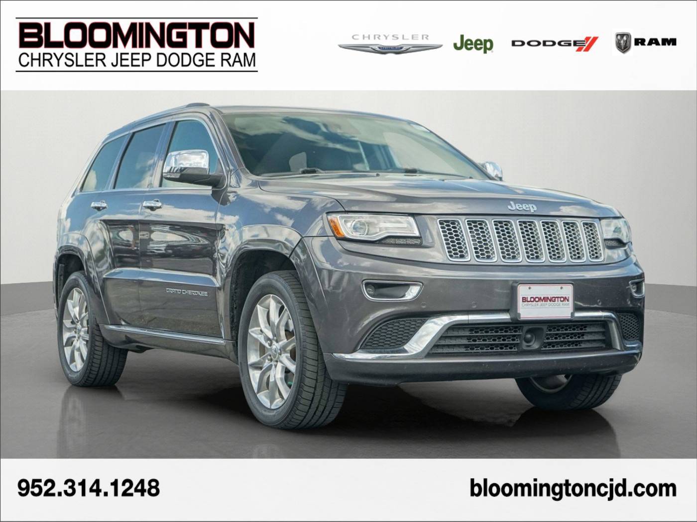 2015 Jeep Grand Cherokee Summit — SUV — 105,390 mi — Bloomington, MN