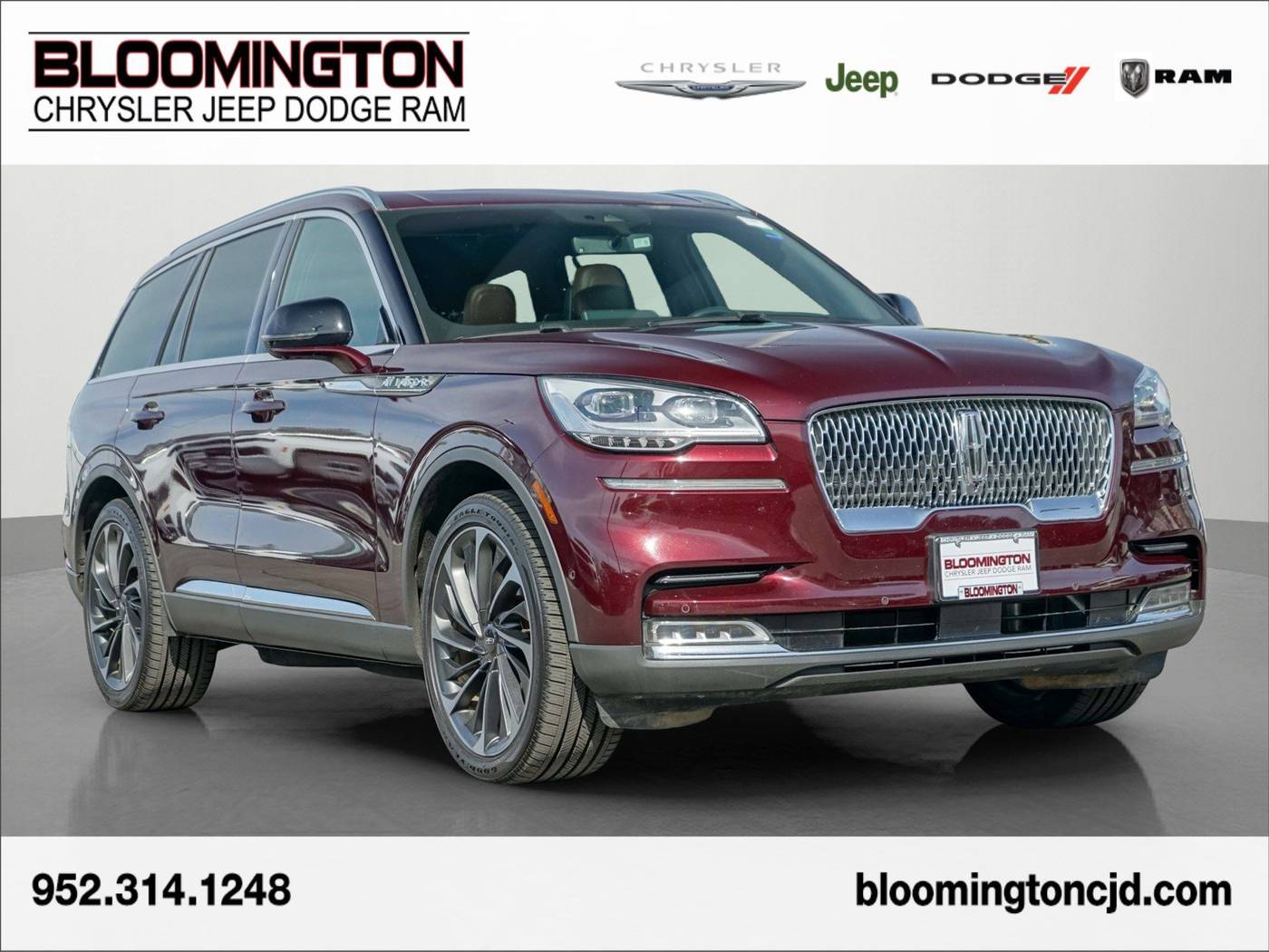 2020 Lincoln Aviator Reserve — SUV — 98,924 mi — Bloomington, MN