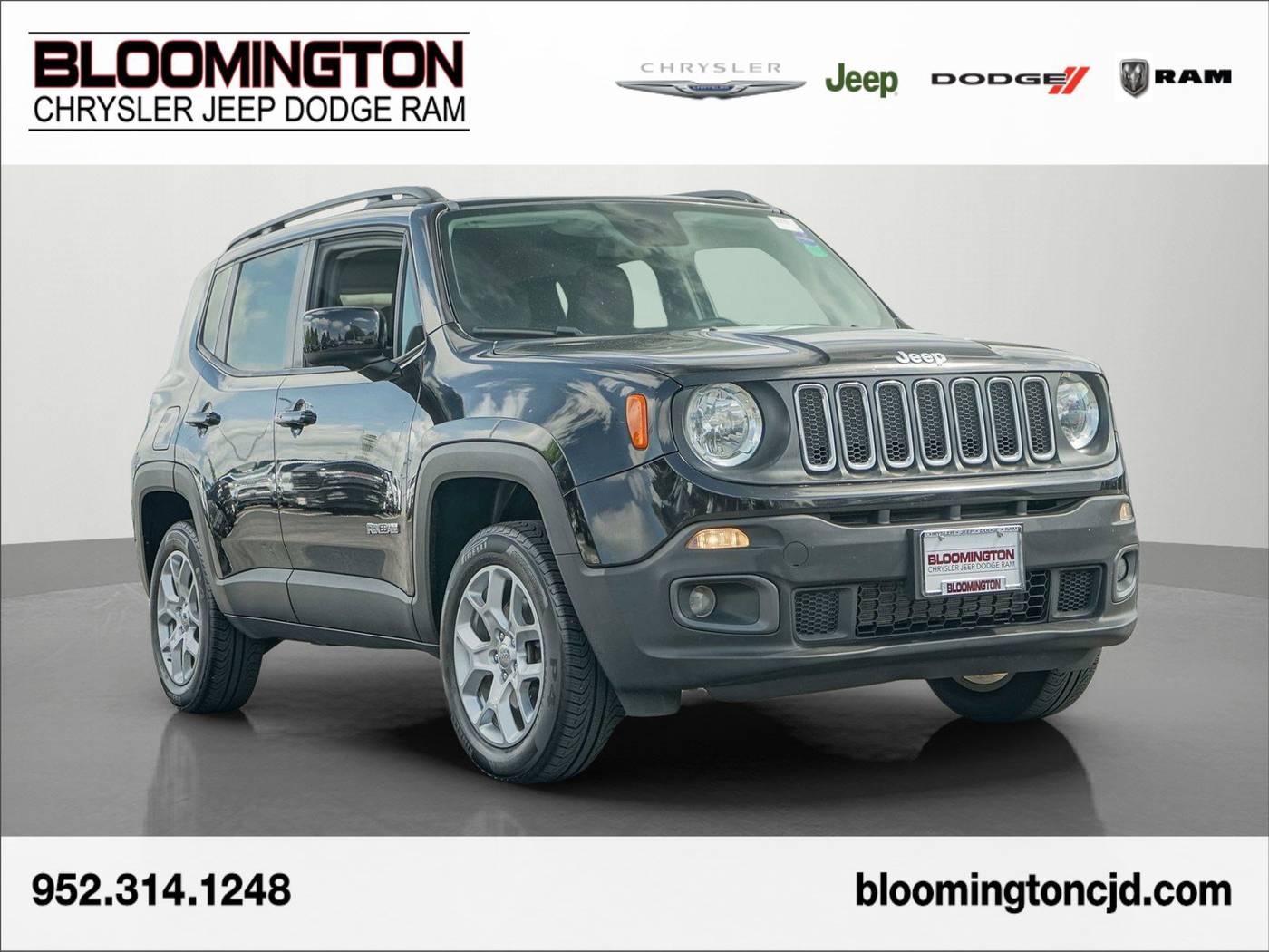 2017 Jeep Renegade Latitude — SUV — 125,642 mi — Bloomington, MN