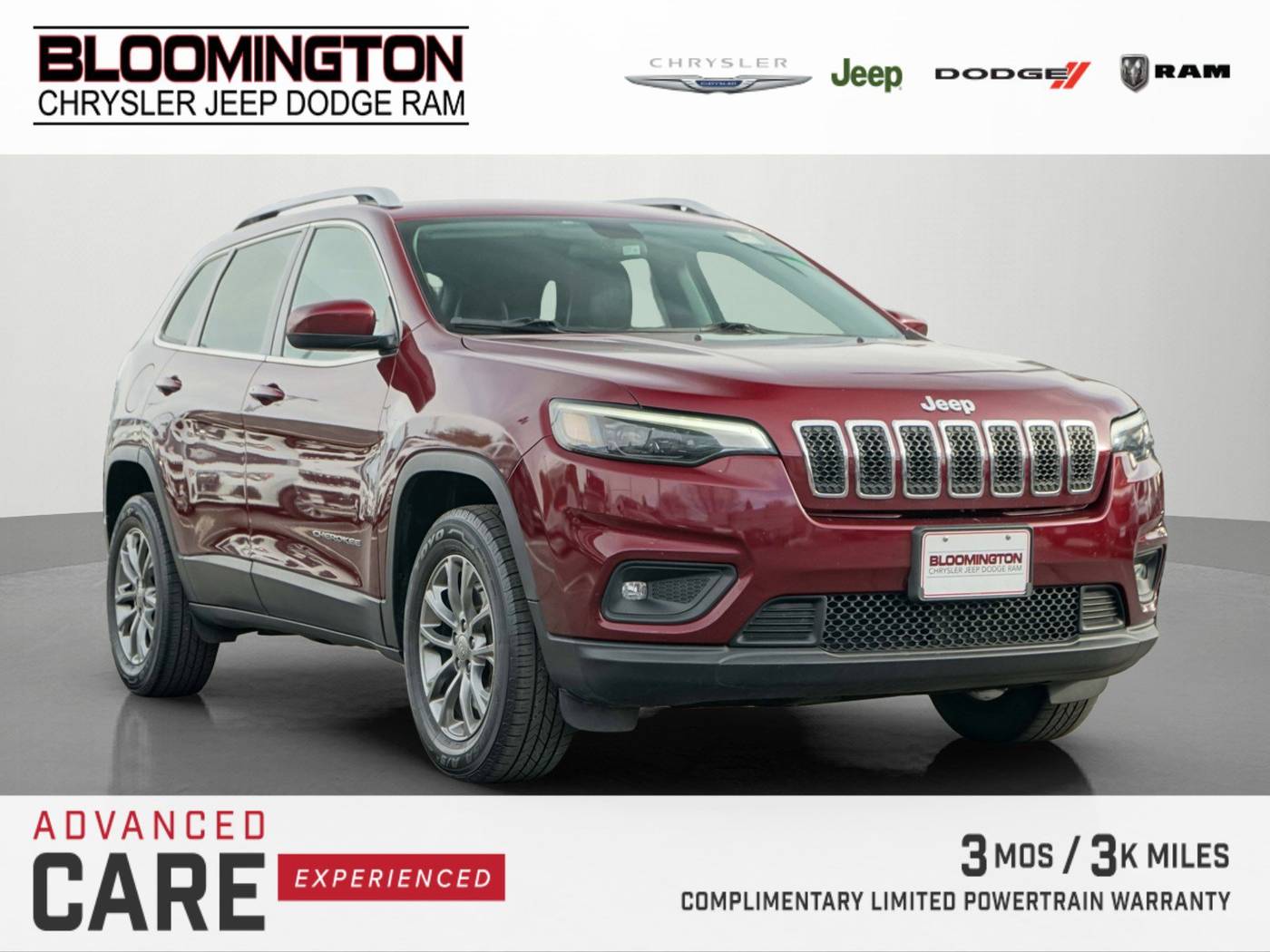 2019 Jeep Cherokee Latitude Plus — SUV — 104,854 mi — Bloomington, MN