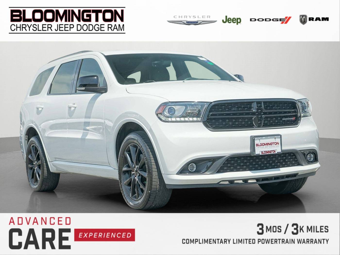 2018 Dodge Durango GT — SUV — 74,977 mi — Bloomington, MN