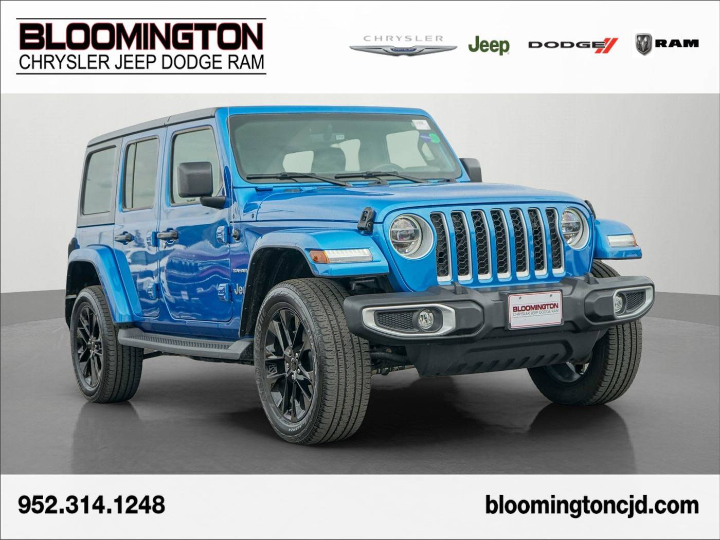 2021 Jeep Wrangler Sahara 4xe — SUV — 29,687 mi — Bloomington, MN