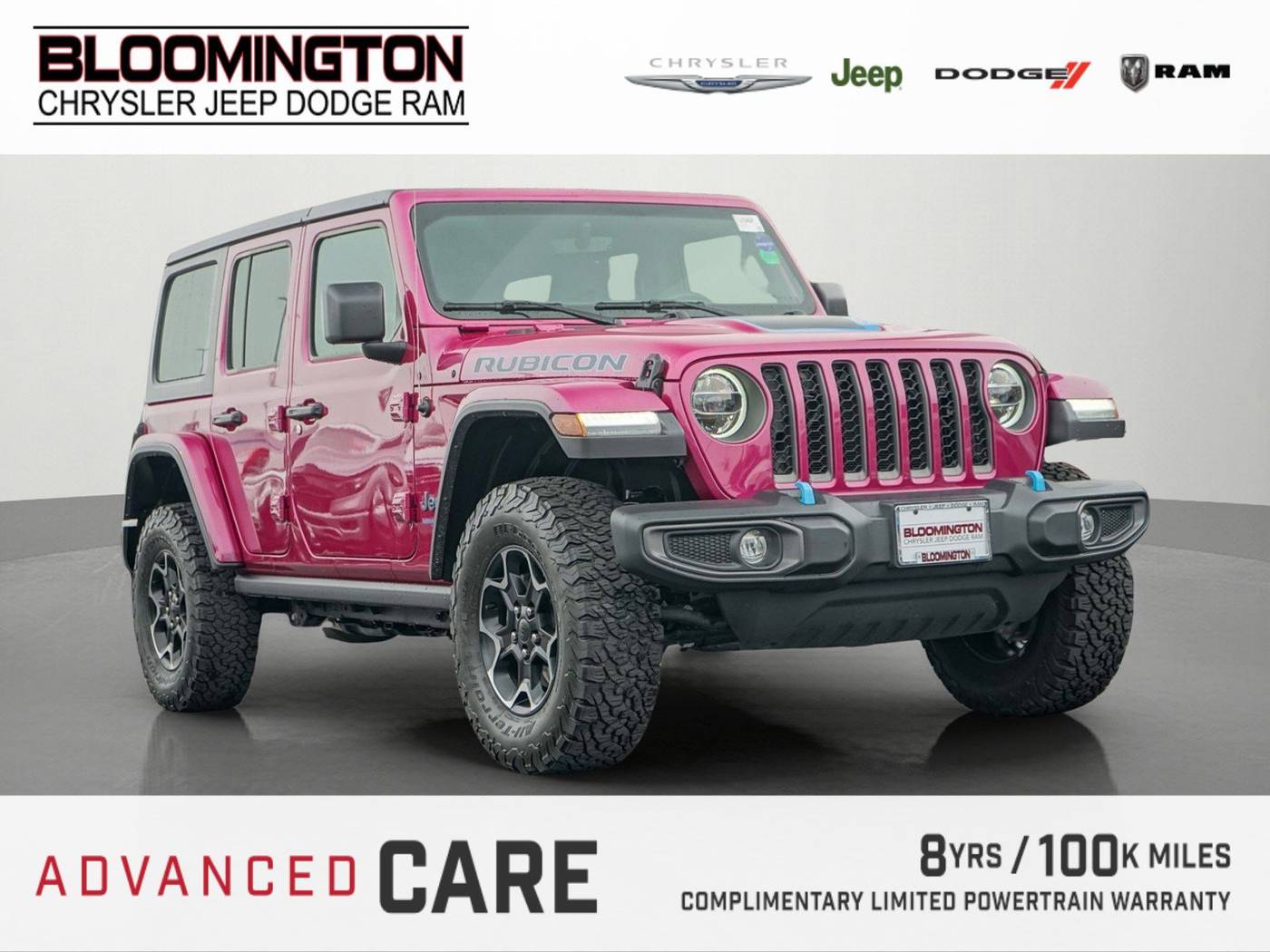 2022 Jeep Wrangler Rubicon 4xe — SUV — 20,115 mi — Bloomington, MN