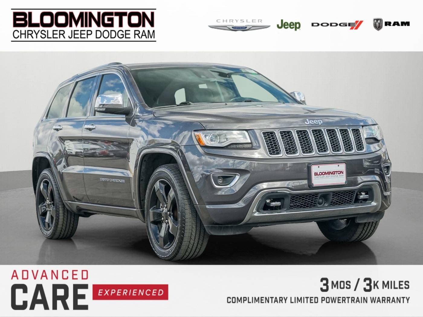 2015 Jeep Grand Cherokee Overland — SUV — 78,360 mi — Bloomington, MN