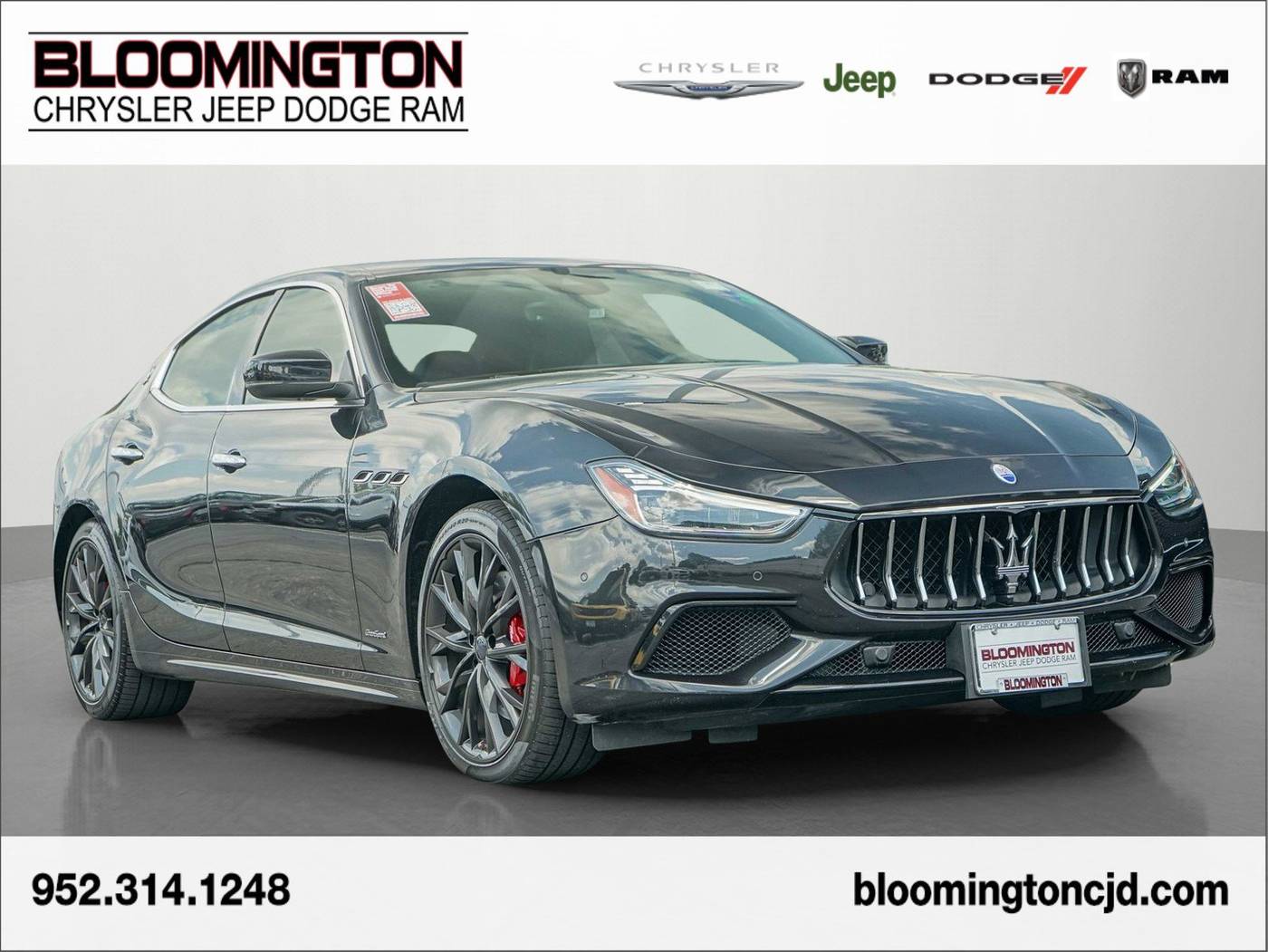2019 Maserati Ghibli S Q4 GranSport — Sedan — 20,868 mi — Bloomington, MN