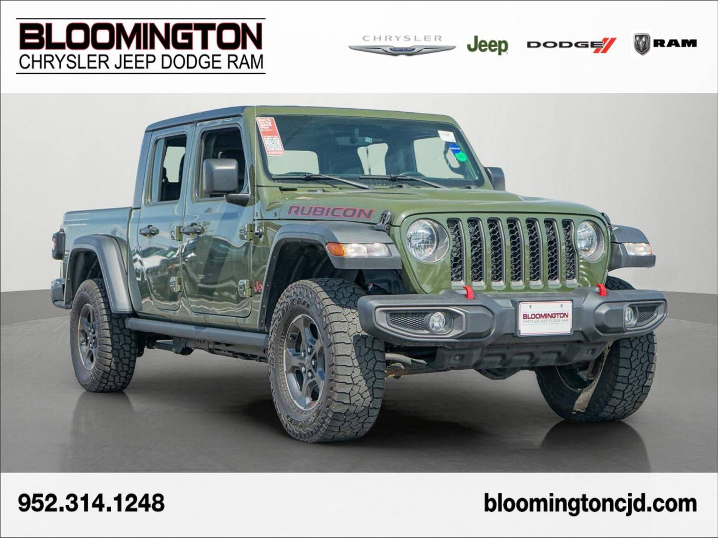 2022 Jeep Gladiator Rubicon — Pickup Truck — 50,860 mi — Bloomington, MN