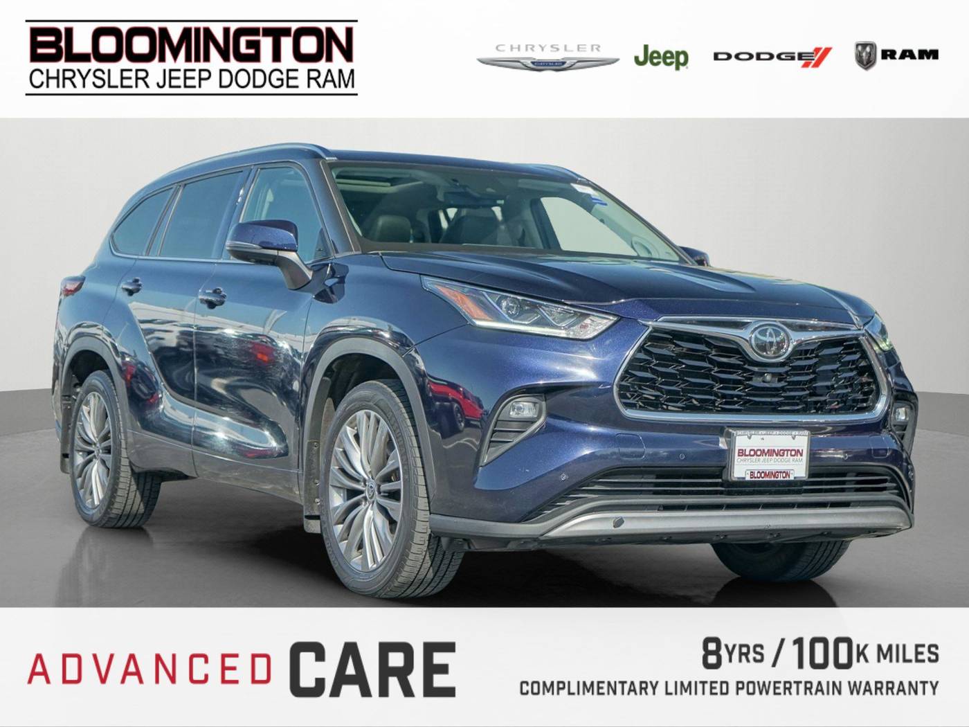 2020 Toyota Highlander Platinum — SUV — 94,537 mi — Bloomington, MN