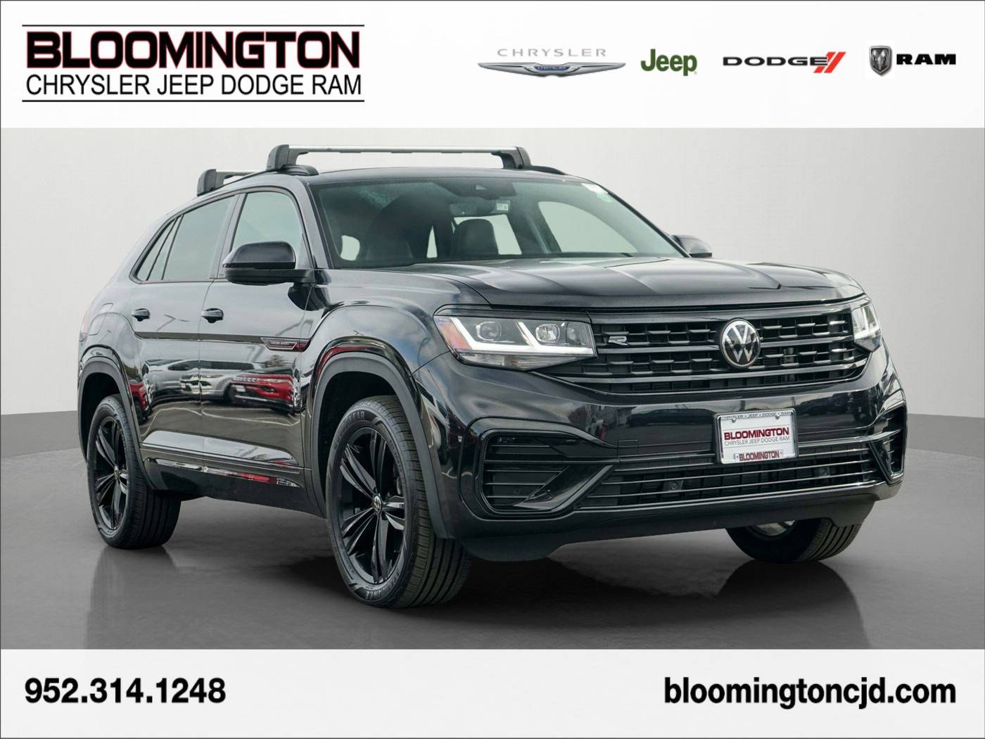 2023 Volkswagen Atlas Cross Sport SEL R-Line Black — SUV — 51,200 mi — Bloomington, MN