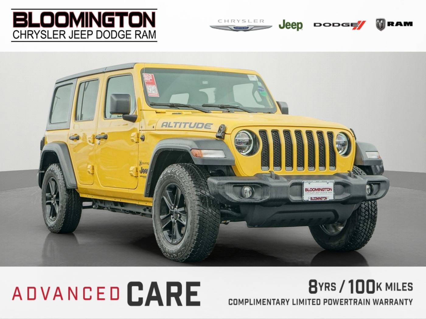 2021 Jeep Wrangler Sport Altitude — SUV — 36,273 mi — Bloomington, MN