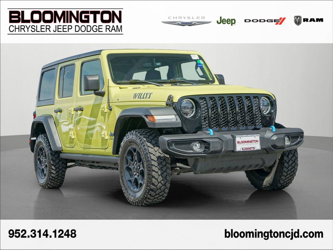 2023 Jeep Wrangler 4xe — SUV — 34,710 mi — Bloomington, MN