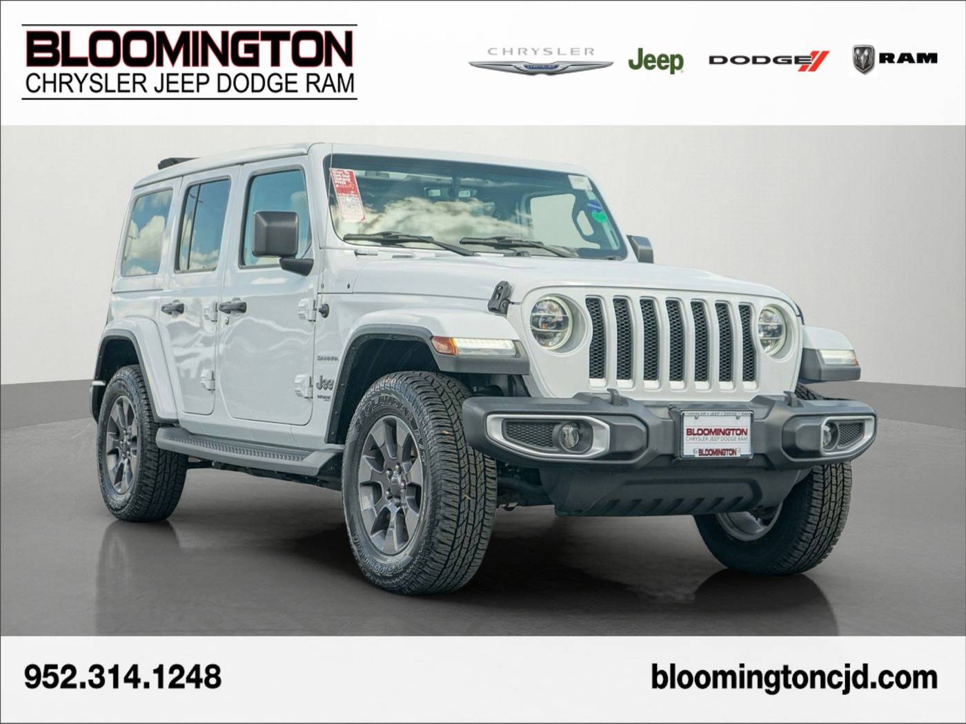 2019 Jeep Wrangler Sahara — SUV — 55,745 mi — Bloomington, MN
