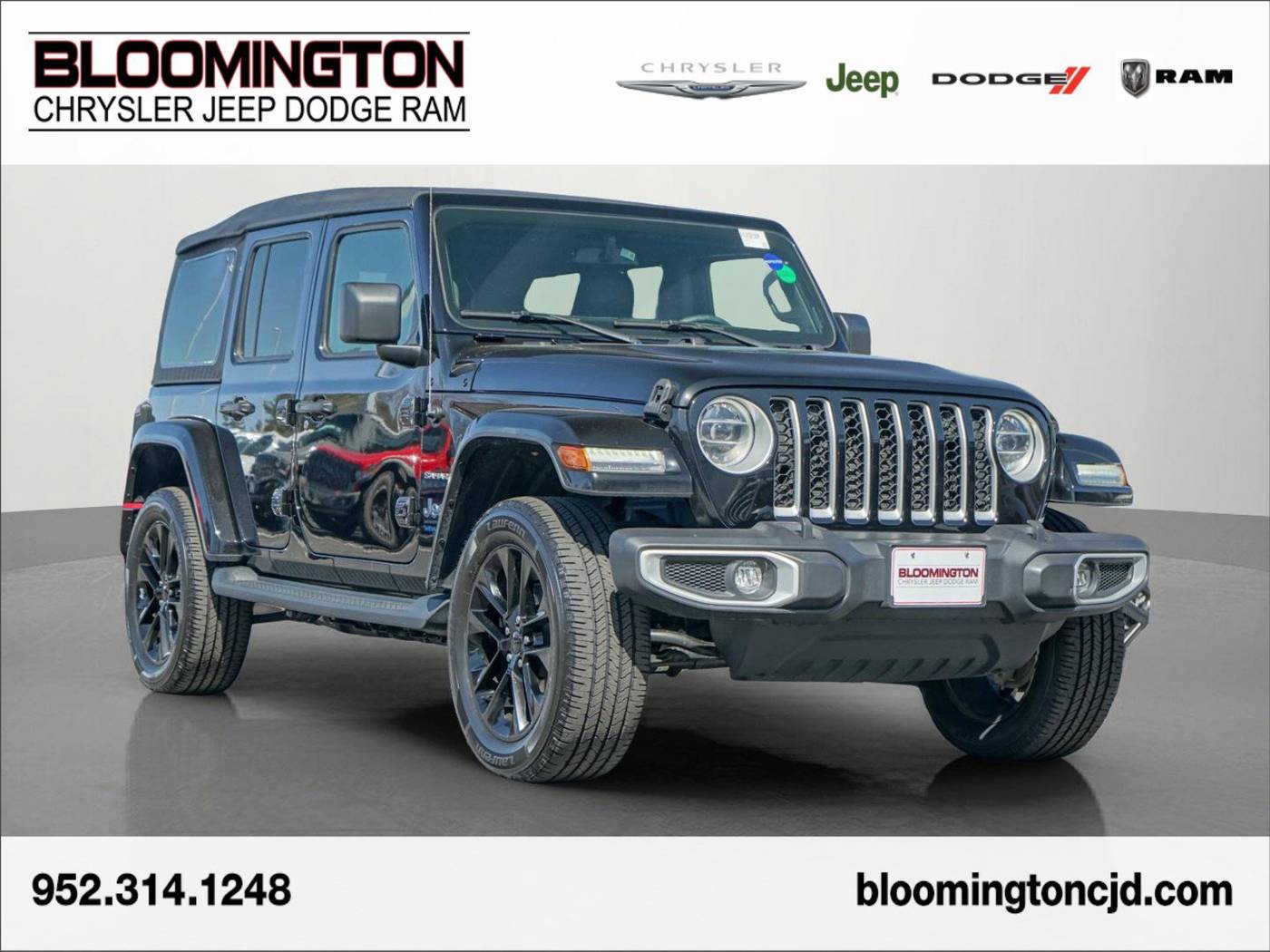 2021 Jeep Wrangler Sahara 4xe — SUV — 39,579 mi — Bloomington, MN
