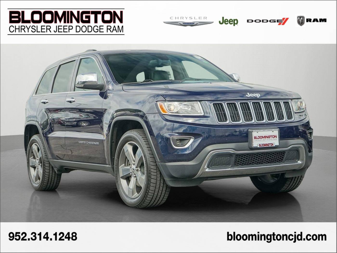 2016 Jeep Grand Cherokee Limited — SUV — 73,441 mi — Bloomington, MN