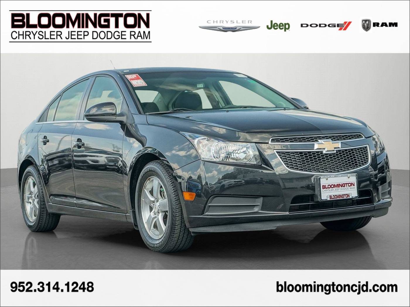 2012 Chevrolet Cruze 1LT — Sedan — 19,538 mi — Bloomington, MN