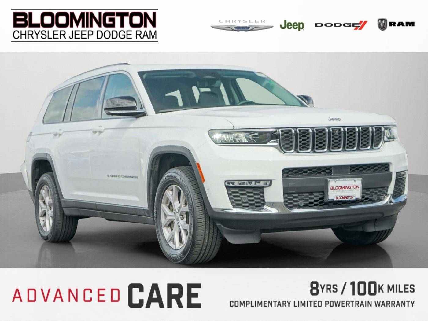 2022 Jeep Grand Cherokee Limited — SUV — 34,828 mi — Bloomington, MN