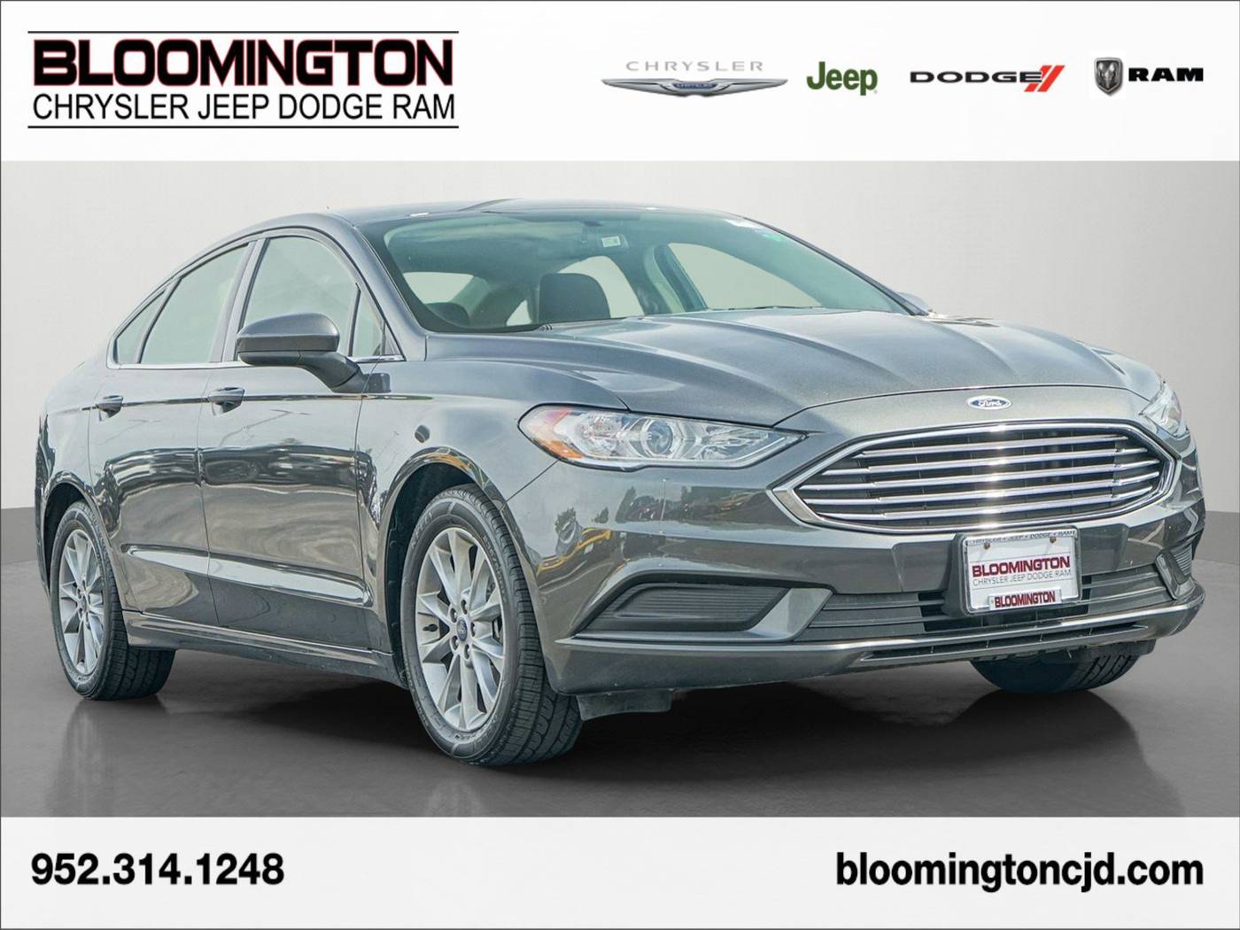 2017 Ford Fusion SE — Sedan — 92,820 mi — Bloomington, MN