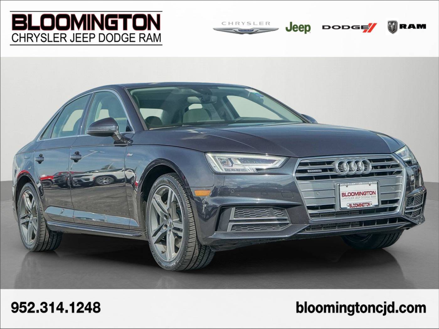 2018 Audi A4 Premium Plus — Sedan — 59,271 mi — Bloomington, MN