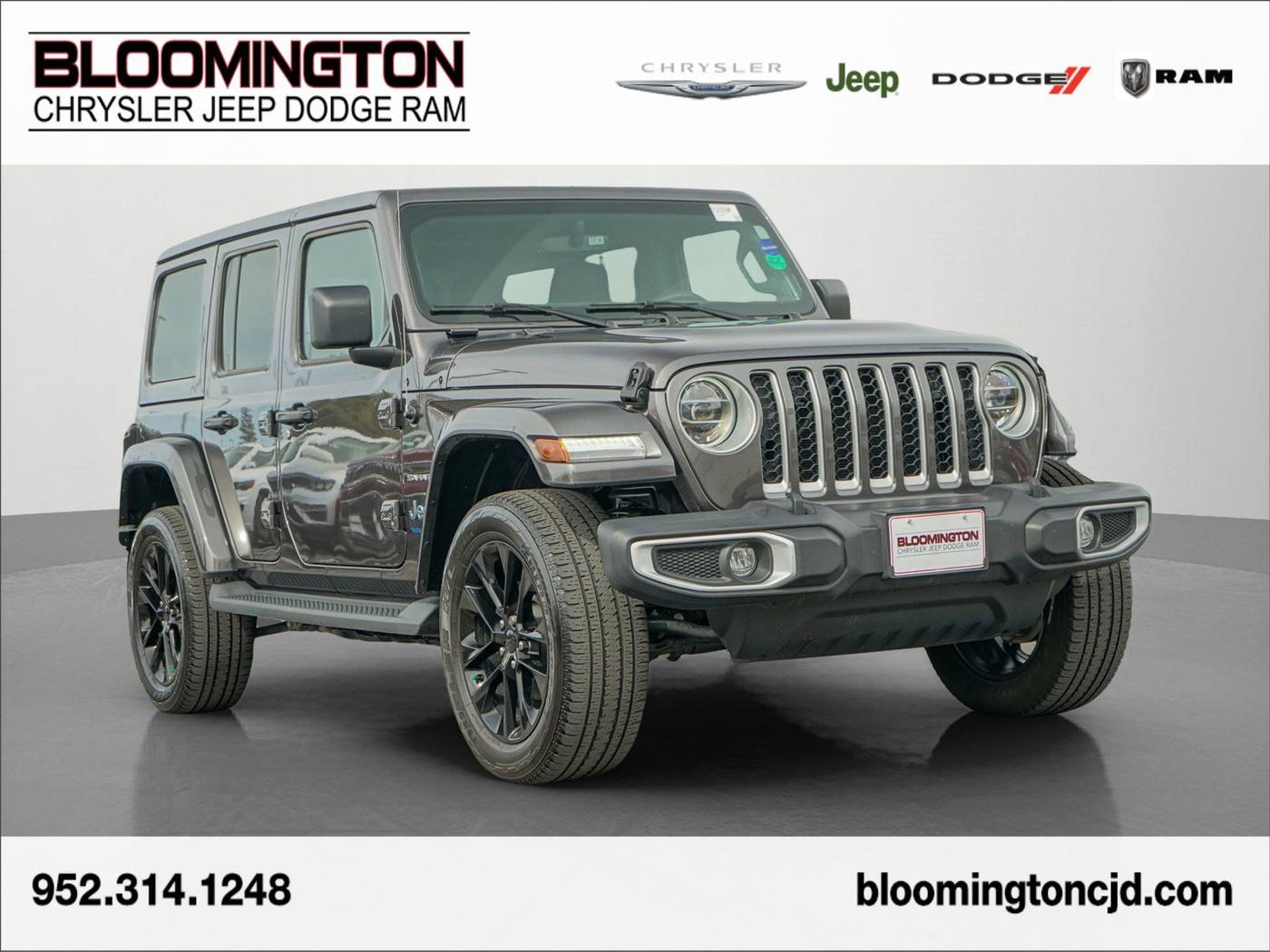 2021 Jeep Wrangler Sahara 4xe — SUV — 38,789 mi — Bloomington, MN